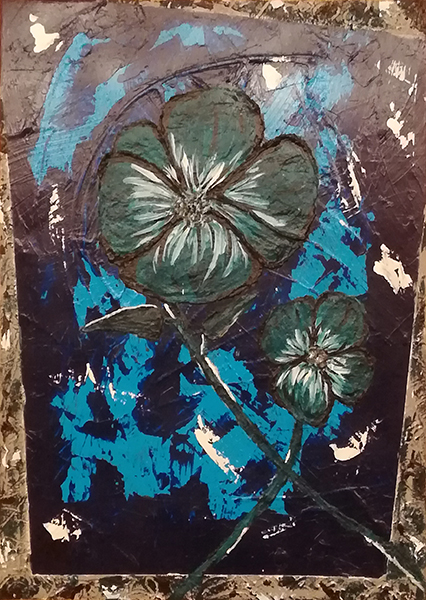 Flowers in Blue by Tanja Günther