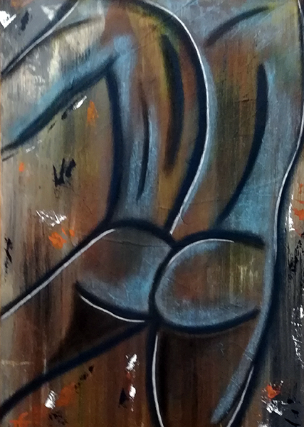 Man in Blue II by Tanja Günther